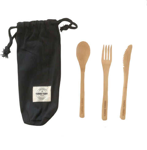 Yummii Yummii Bamboo Cutlery Accessories Bamboo